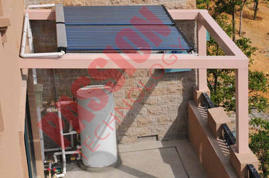 warmwasserbereiter-evakuierter Rohr-Wärmerohr-Sonnenkollektor des aufgeteilten Druck-500L Solar