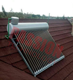 CER anerkannte Vakuumröhre-Solarwarmwasserbereiter-offene Schleife mit behilflichem Behälter