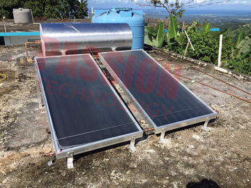 Natürliches Zirkulations-Sonnenkollektor-Heizsystem 300L Aluminium und kupfernes Absorber-Blatt