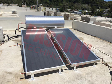 Edelstahl-integrierte Flachplatten-Solarwarmwasserbereiter-Direktstecker-Verbindungs-Art des Edelstahl-150L
