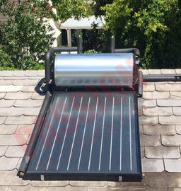 Laser-Schweißens-kupfernes Rohr-Flacheisen-Sonnenkollektor für das Hotel, das Solargeysire erhitzt