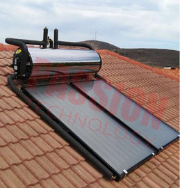 Hochleistungs-Flacheisen-Solarwarmwasserbereiter-geworfener flacher Sonnenkollektor