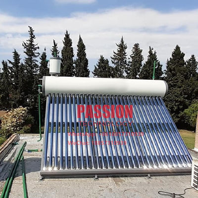 Solarbehälter nicht druckbelüftete Solardes 300L warmwasserbereiter-200L Vakuumröhre-thermischer der Heizungs-5L