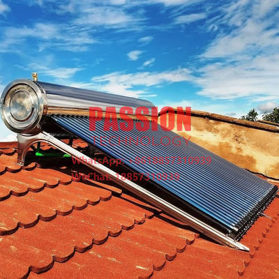 0.6MPa Hochdrucksolaredelstahl-Solarwarmwasserbereiter des heizsystem-300L