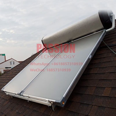 wasser-Heater Black Chrome Flat Panel-Solarheizungs-Kollektor des Flacheisen-250L Solar