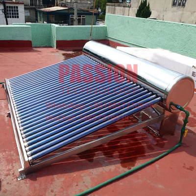 Solarwasser-Heater Low Pressure Vacuum Tubes des Edelstahl-304 Sonnenkollektor