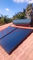Integrierter unter Druck gesetzter Solarwarmwasserbereiter-blauer Titanium-Beschichtungs-flacher Platten-Sonnenkollektor