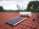 300L Thermal Flat Plate Sammler Solar-Wasser-Heizsystem 304 Innenbehälter Blue Film
