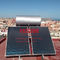Kompaktes Flacheisen-setzte Solarwarmwasserbereiter 300L Flachbildschirm-Solarheizsystem unter Druck
