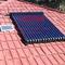 Wärmerohr-Solarwarmwasserbereiter des 14x90mm Kondensator-Sonnenkollektor-15tubes