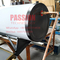 Weißer Druck-Flachbildschirm-Sonnenkollektor des Behälter-Flacheisen-Solarwarmwasserbereiter-250L