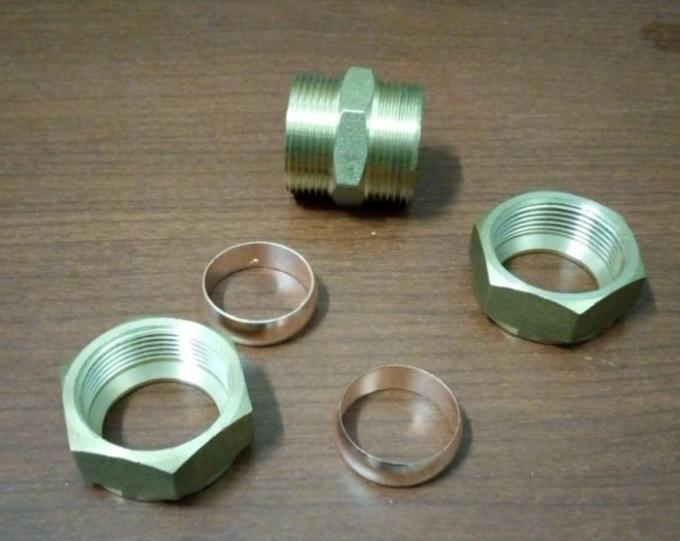 Messingverbindungsstück für Solarwarmwasserbereiter-Kupfer