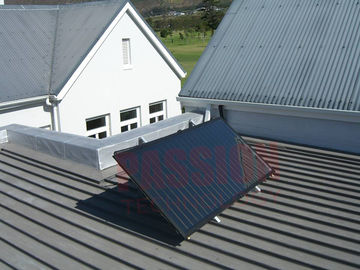 Aluminiumlegierungs-Solarwarmwasserbereiter-blaues Titanabsorber-Flacheisen-Sonnenkollektor