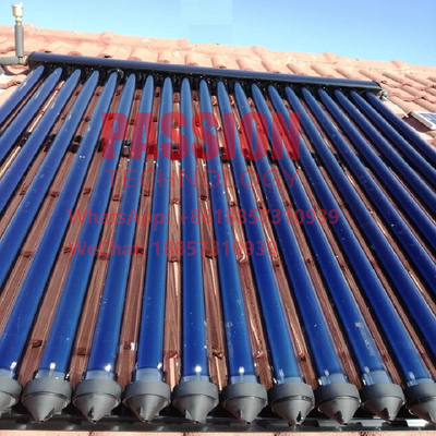 Sonnenkollektor-Schwarz-Rahmen-Wärmerohr-thermische Solarheizung des Druck-20tubes