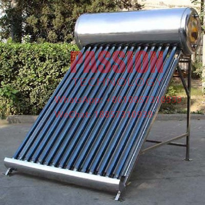 wasser-Heater Non Pressure Vacuum Tube-Kollektor des Edelstahl-200L 304 Solar