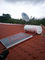 100L 150L weißer Behälter-solarbetriebener Warmwasserbereiter-blauer Film-Beschichtungs-Sonnenkollektor