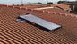 Laser-Schweißens-kupfernes Rohr-Flacheisen-Sonnenkollektor für das Hotel, das Solargeysire erhitzt