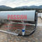Druck-Flachbildschirm-Solarwarmwasserbereiter des Flacheisen-300L des Sonnenkollektor-0.7MPa 250L