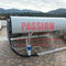 setzte Solarwarmwasserbereiter 2m2 des Flacheisen-250L Solarheizungs-flachen Kollektor unter Druck