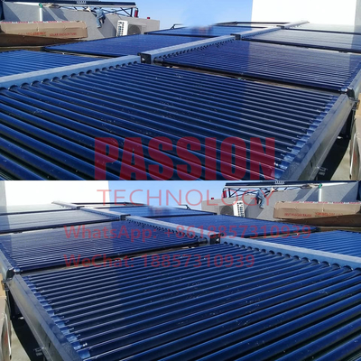 wasser-Heater Galvanized Steel Vacuum Tubes Sun des Hotel-2000L Solarhitze-Kollektor