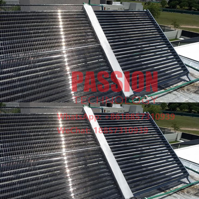 Sonnenkollektor der Vakuumröhre-50tubes 2000 Liter Pool, die Solarwarmwasserbereiter erhitzen