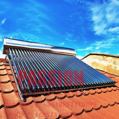 316L Edelstahl Solarwasserbereiter 300L Druckwärmeleiter Solarkollektor