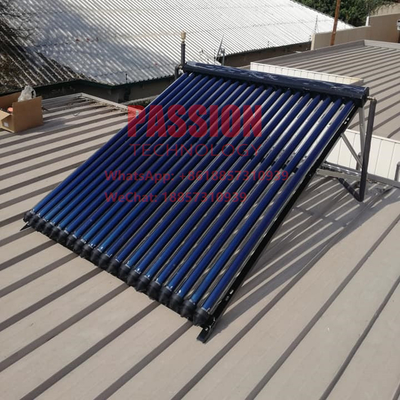 25 Röhre Wärmeleiter Solarkollektor 300L Vakuumröhre Solarheizung